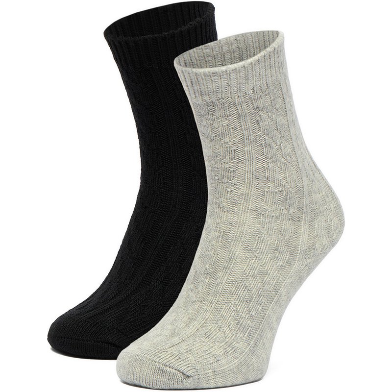 Lange Socken Nine West CEO_LA_NW_17637_W_AW25 (2-PACK) Schwarz