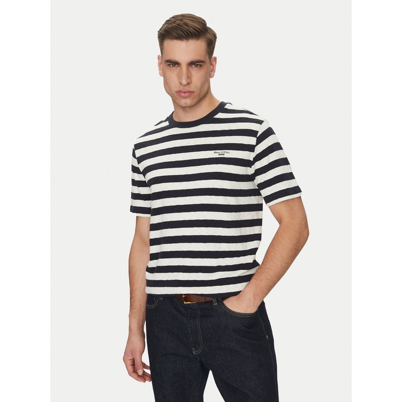 Marc O'Polo Denim T-Shirt 500 0007 222 Dunkelblau Regular Fit