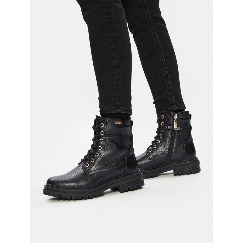 Schnürschuhe Lee Rosalie 50243014.11A Schwarz