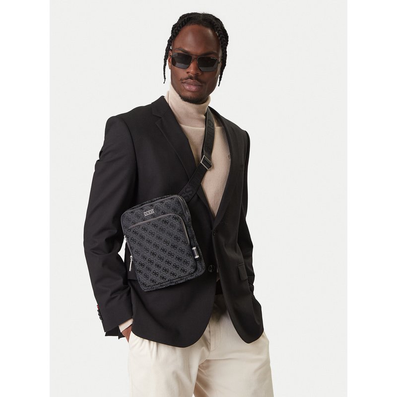 Umhängetasche Guess HMBOST P6123 Schwarz