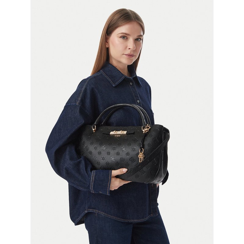 Handtasche Guess HWPD22 25060 Schwarz