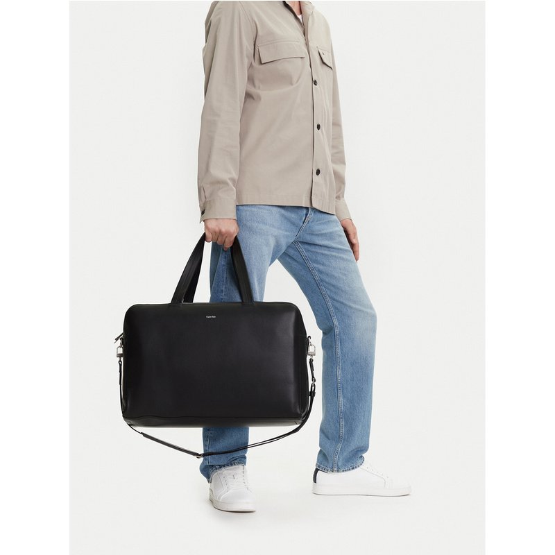 Tasche Calvin Klein Ck Premium Leather Weekender K50K512931 Schwarz