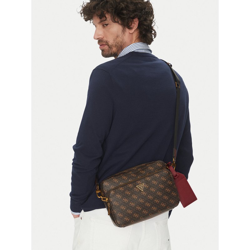 Umhängetasche Guess HMMILO P5222 Braun