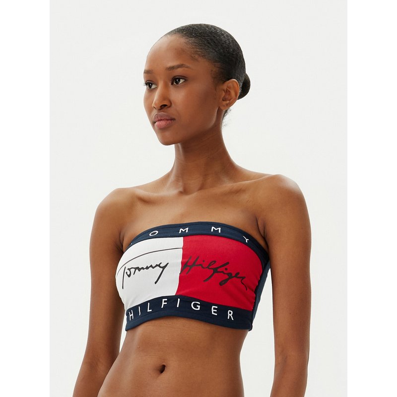 Tommy Hilfiger BH ohne Bügel UW0UW05608 Dunkelblau