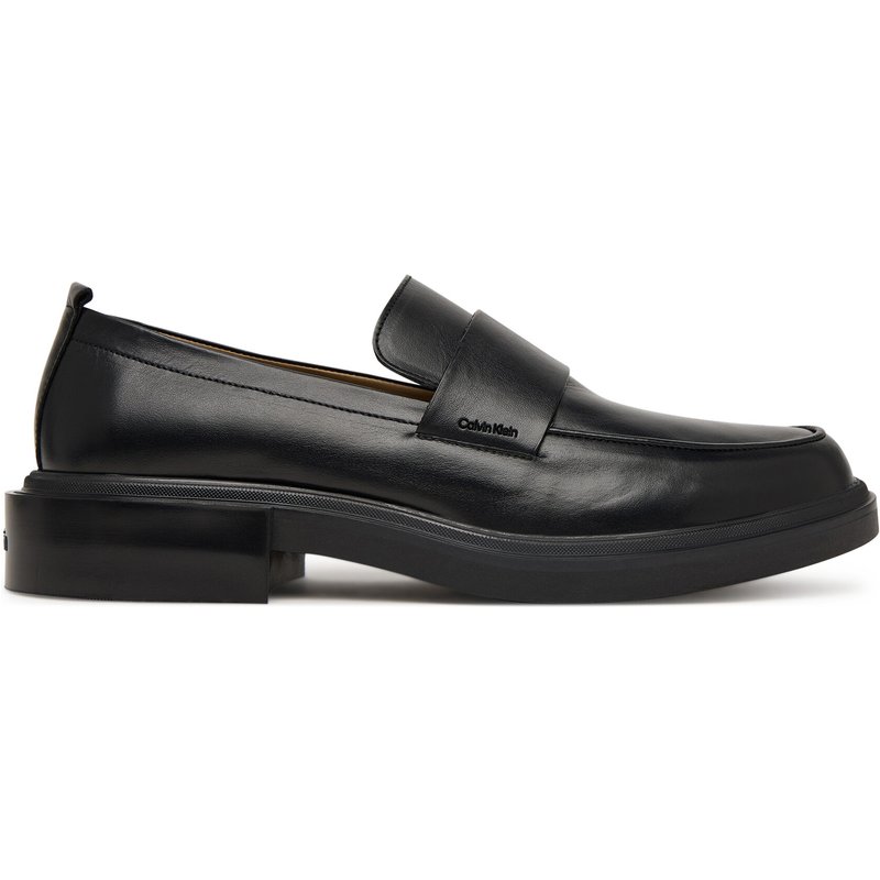Slipper Calvin Klein Cupped Band Loafer Lth HM0HM02065 Schwarz
