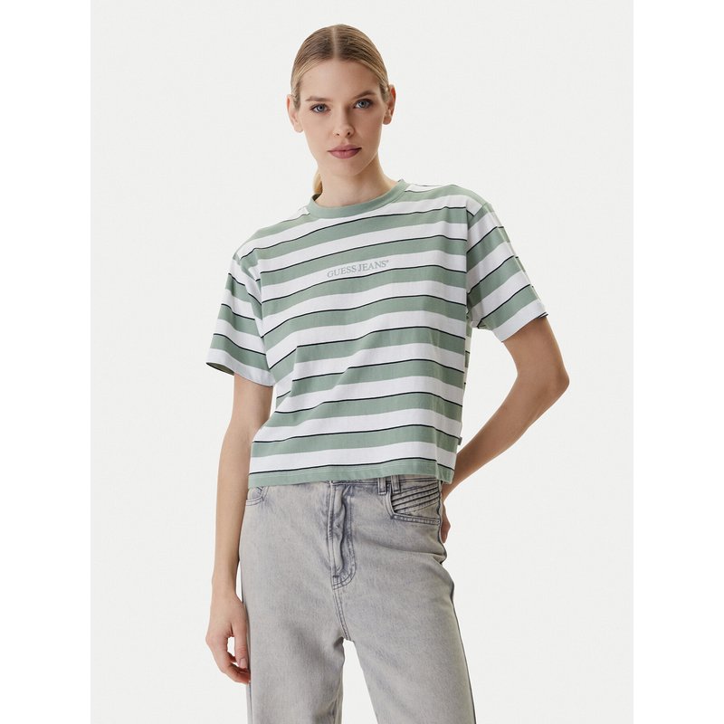 Guess Jeans T-Shirt W6RI19 K8HM0 Bunt Regular Fit