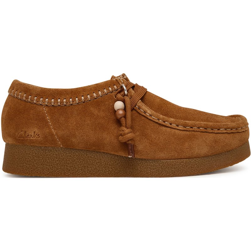 Halbschuhe Clarks WallabeeEVOSh 26329300 Braun