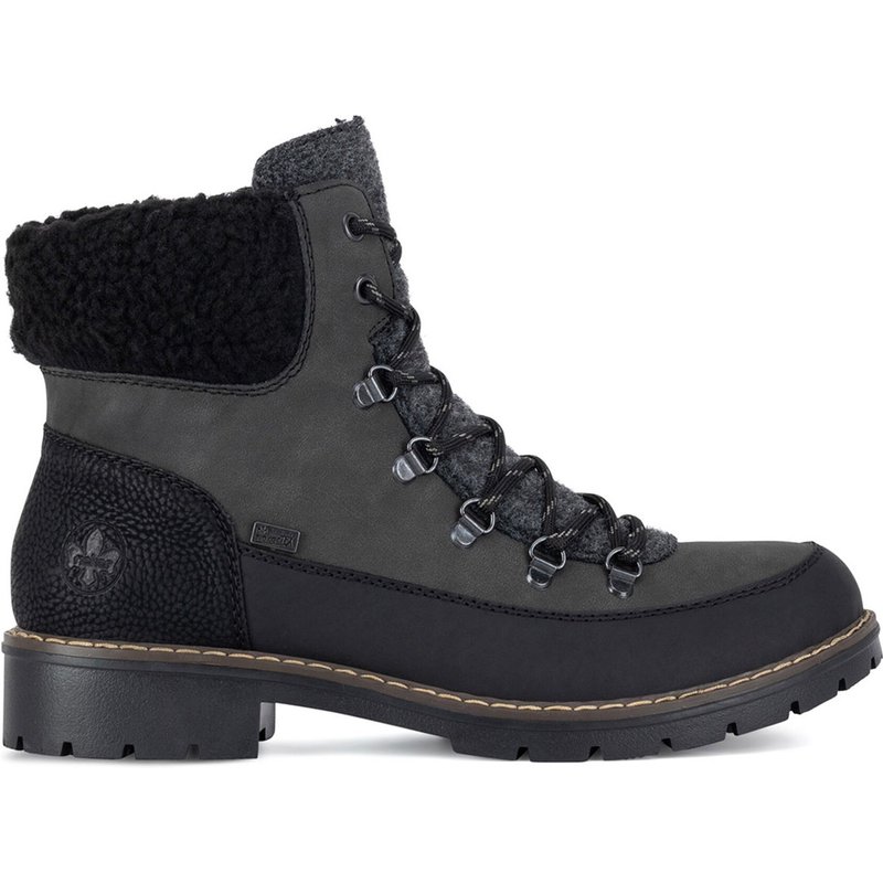Schnürschuhe Rieker Y9101-45 Grau