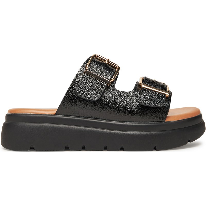 Pantoletten Clara Barson H3T9409-6 Schwarz