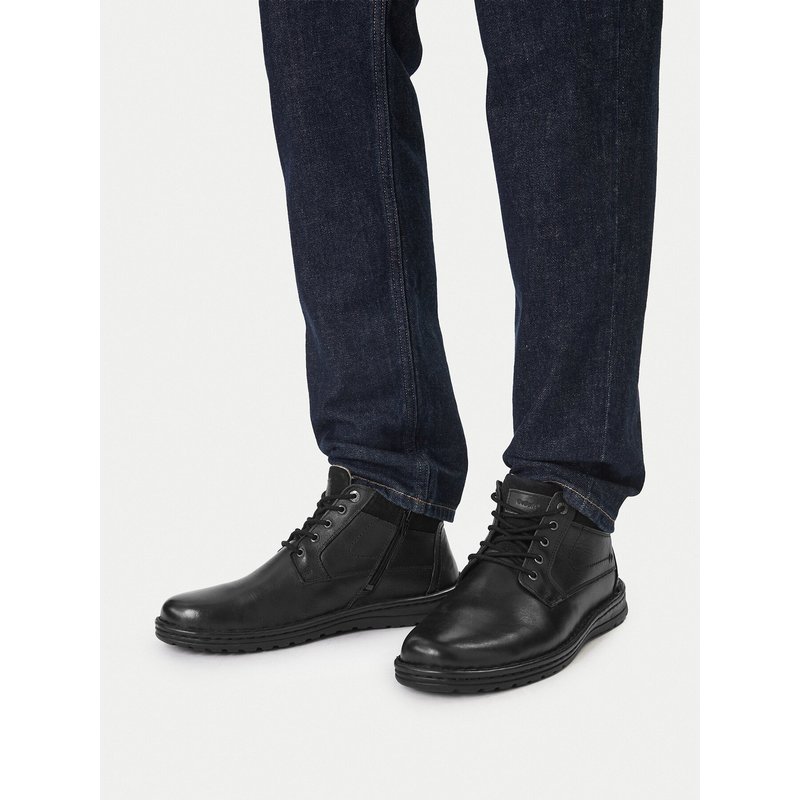 Schnürschuhe Go Soft CEO-FIZA-01 MI18 Schwarz