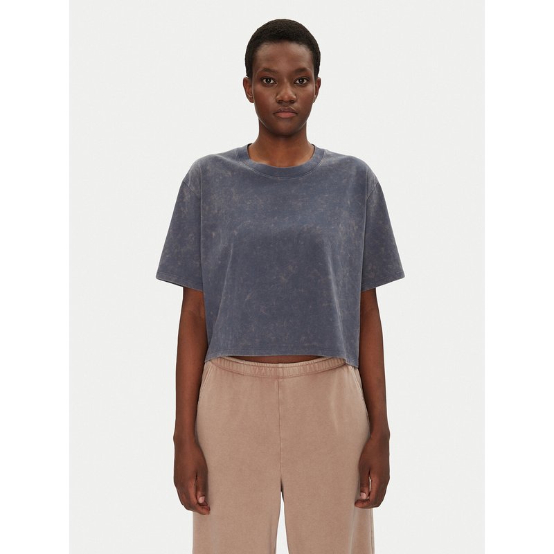 Under Armour T-Shirt Rival Wash 1389724 Dunkelblau Loose Fit