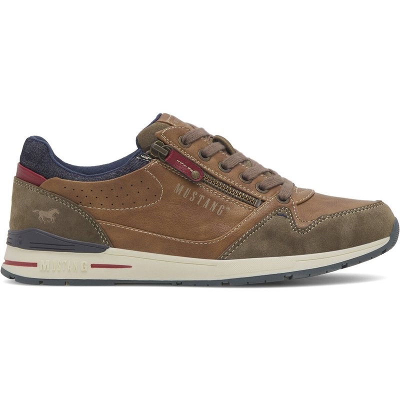 Halbschuhe Mustang 4154-313 Braun