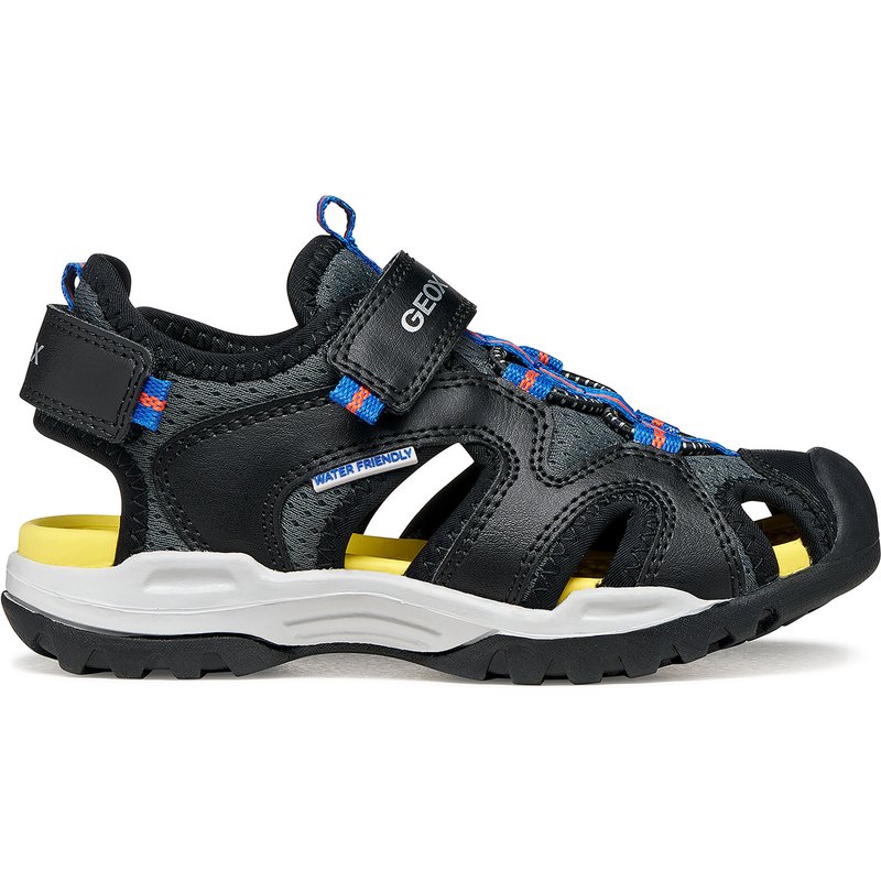 Sandalen Geox Jr Borealis J450RC 014BU C0005 S Schwarz