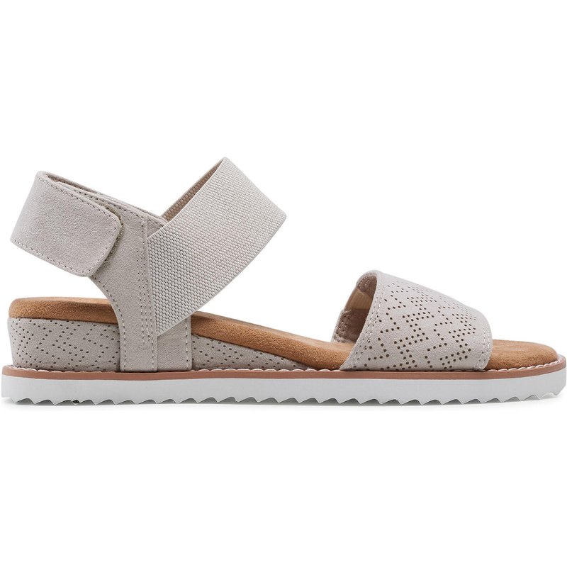 Sandalen Skechers BOBS Desert Kiss 31440/OFWT Beige