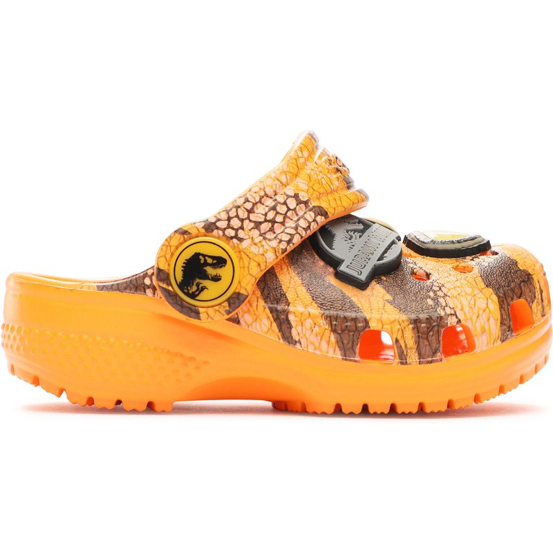 Pantoletten Crocs Crocs Jurassic World Clasic Clog T 208848 Orange