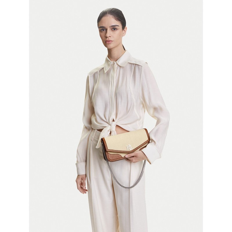 Handtasche LAUREN RALPH LAUREN Sawyer 431966774001 Creme