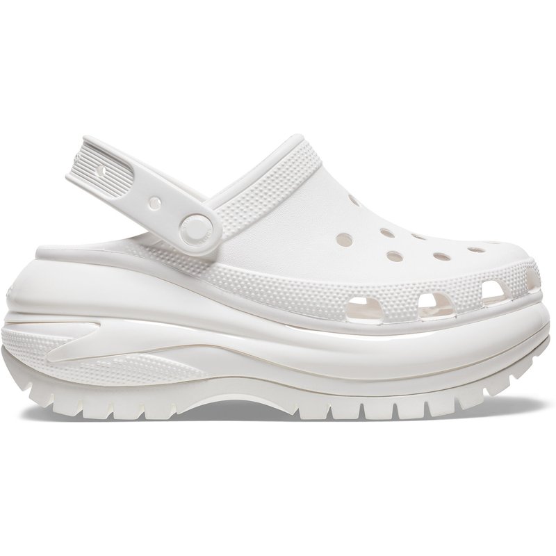 Pantoletten Crocs Classic Mega Crush Clog 207988 Weiß
