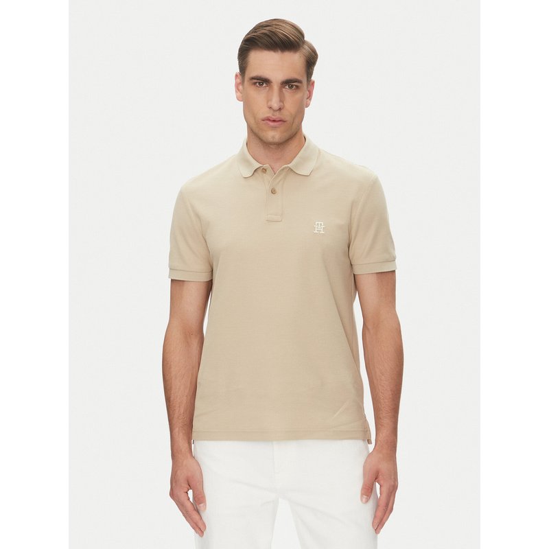 Tommy Hilfiger Poloshirt MW0MW33167 Beige Regular Fit