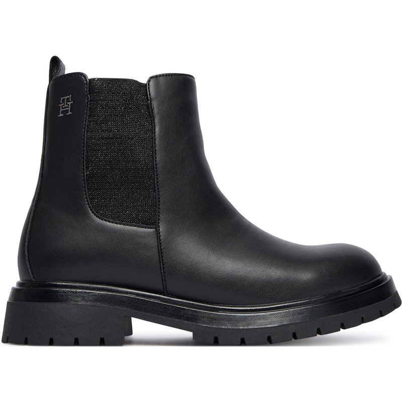 Stiefeletten Tommy Hilfiger Chelsea Boot T3A5-34152-1355 D Schwarz