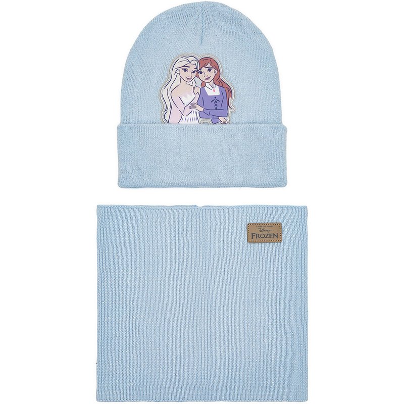 Set Mütze und Loop-Schal Frozen ACCCS-AW24-244DFR Blau