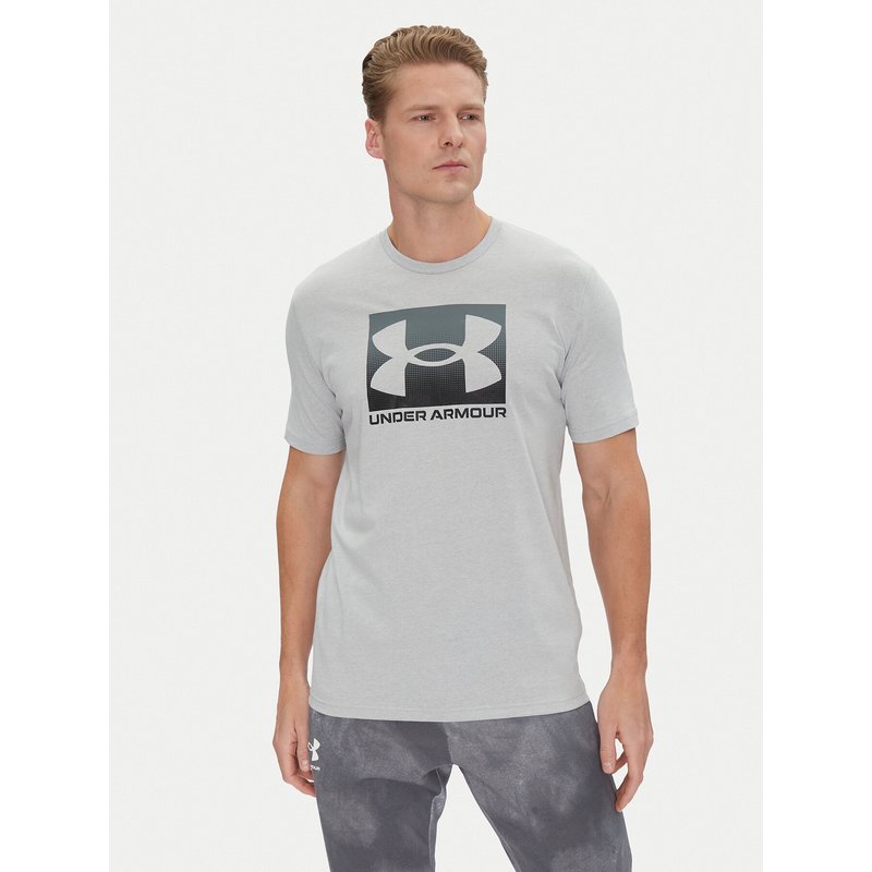 Under Armour T-Shirt Boxed Sports 1386793 Grau Loose Fit