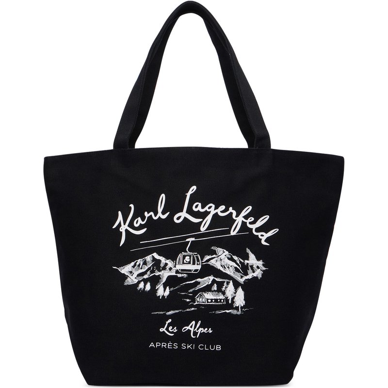 Handtasche KARL LAGERFELD B4W50056 Schwarz