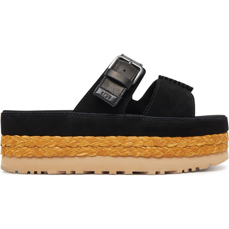 Pantoletten Ugg W Aubrey Slide 1167451 Schwarz