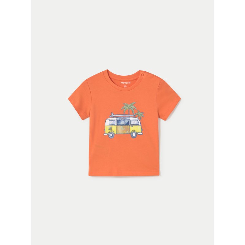 Mayoral T-Shirt 1063 Orange Regular Fit
