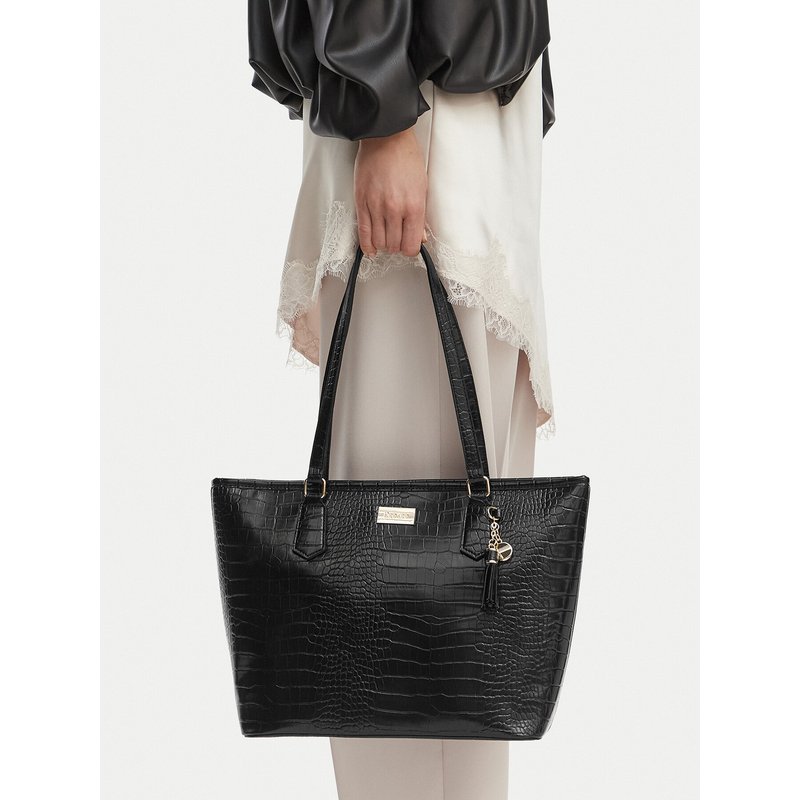 Handtasche DeeZee DZE-S-004-07 Schwarz