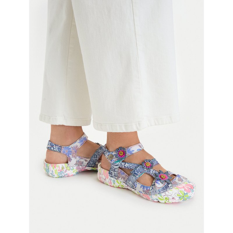 Sandalen Laura Vita Beczierso 33 Blau