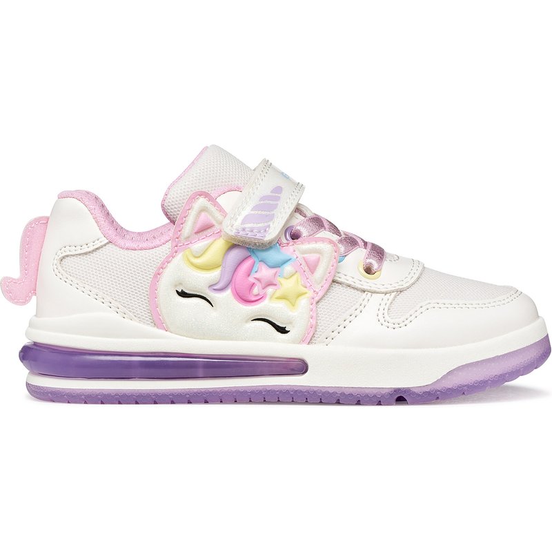 Sneakers Geox J Sketlite Girl J65NWB 0EWBC C0406 M Weiß
