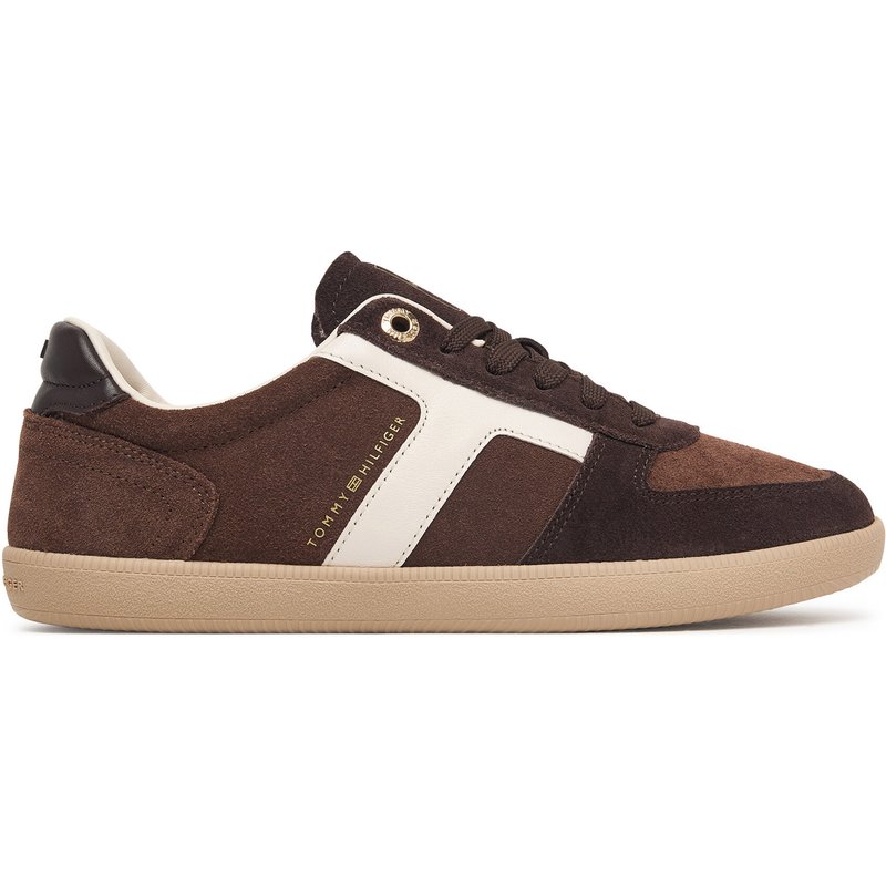Sneakers Tommy Hilfiger Th Tribeca Sneaker Suede FW0FW09596 Braun
