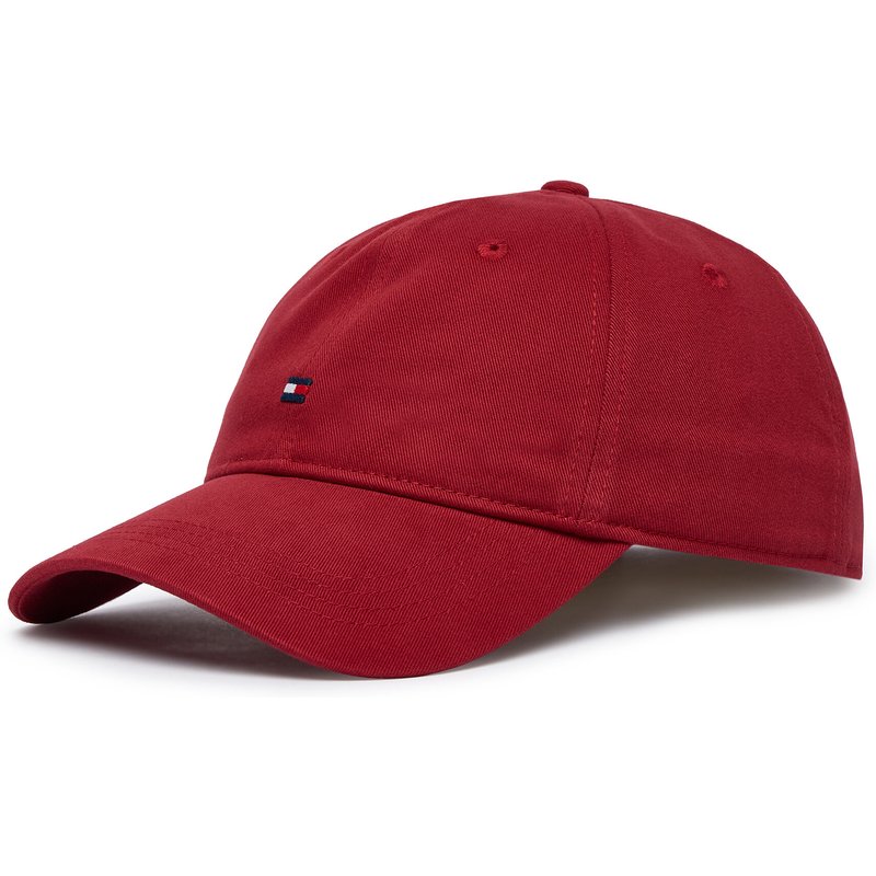 Cap Tommy Hilfiger Th Flag '85 Soft 6 Panel Cap AM0AM12531 Rot