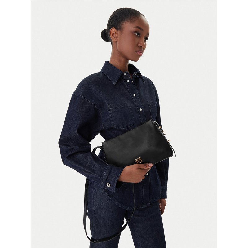 Handtasche PINKO Triplet Mini AI 25-26 PLTT 05883 A0QO Schwarz