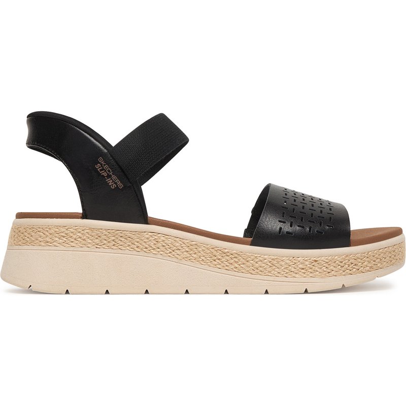 Sandalen Skechers Bobs Sun Ray 114415/BLK Schwarz