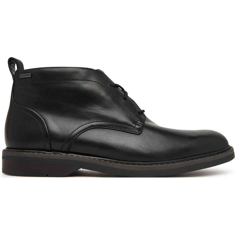 Schnürschuhe Clarks Aldwin Mid GTX GORE-TEX 26183249 Schwarz