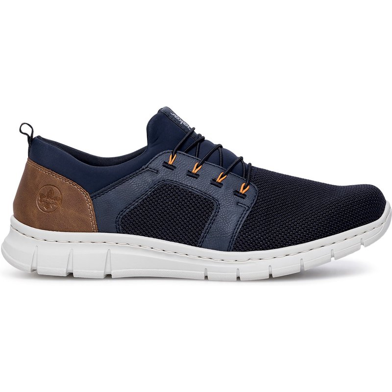 Halbschuhe Rieker B7796-14 Dunkelblau