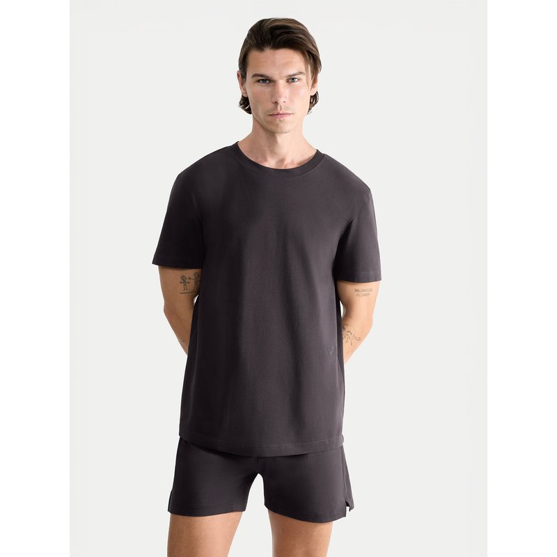 Sloggi T-Shirt 10215508 Grau Regular Fit