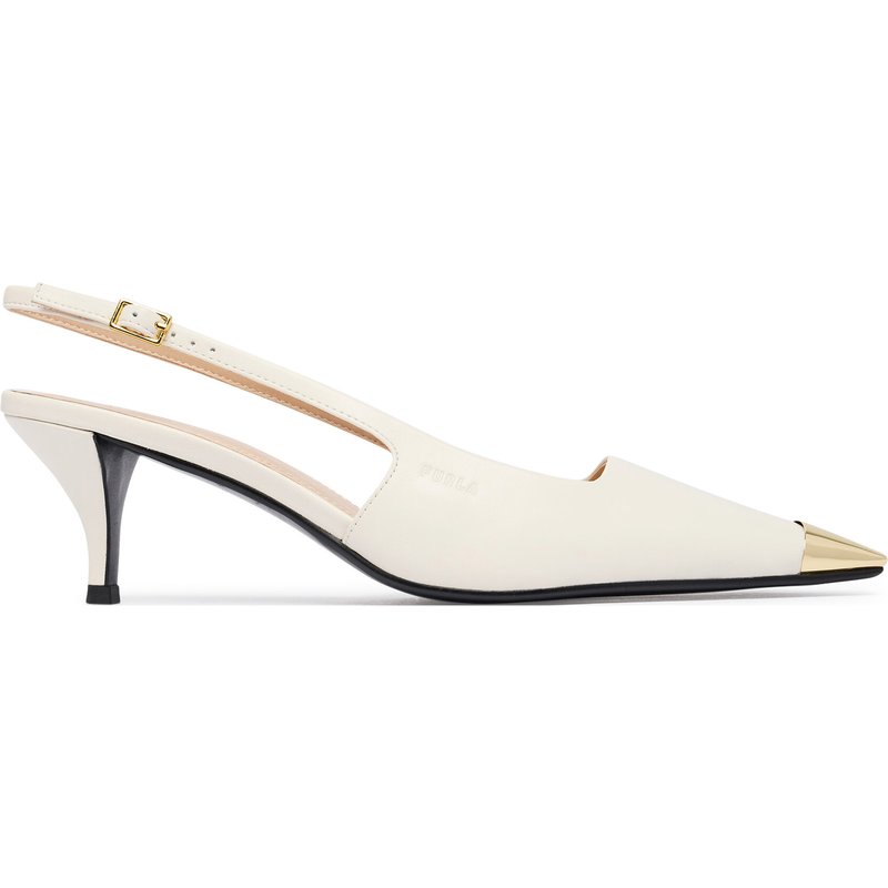 Pumps Furla Metal Slingback YM29FML X30000 CN 1704S Creme