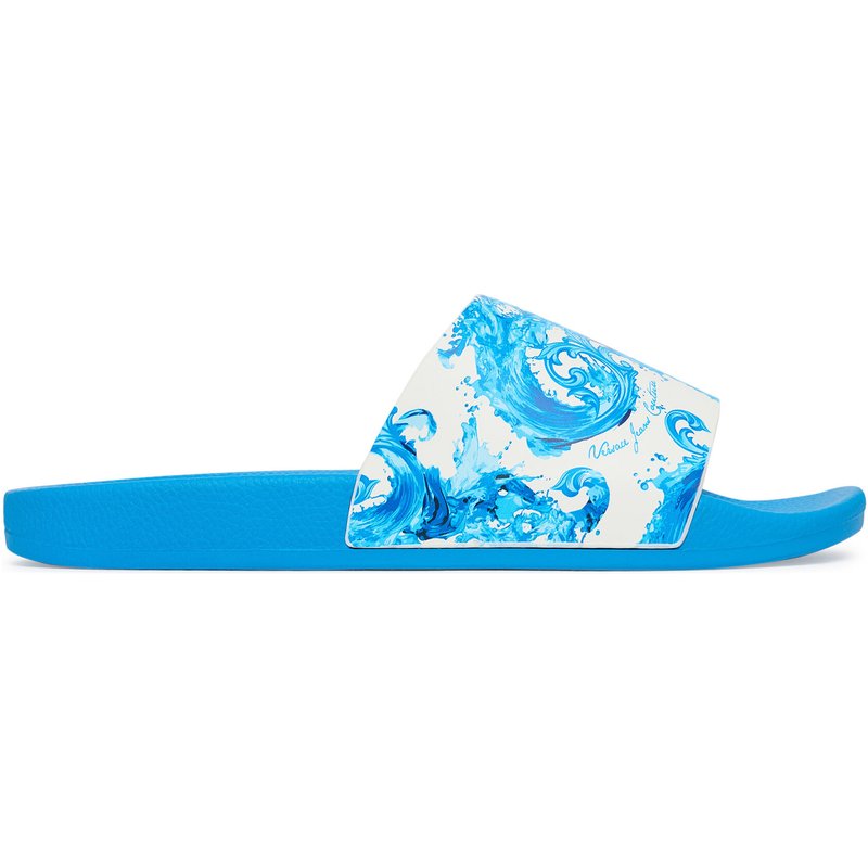Pantoletten Versace Jeans Couture 80YA3SQ4 ZS365 R75 Blau