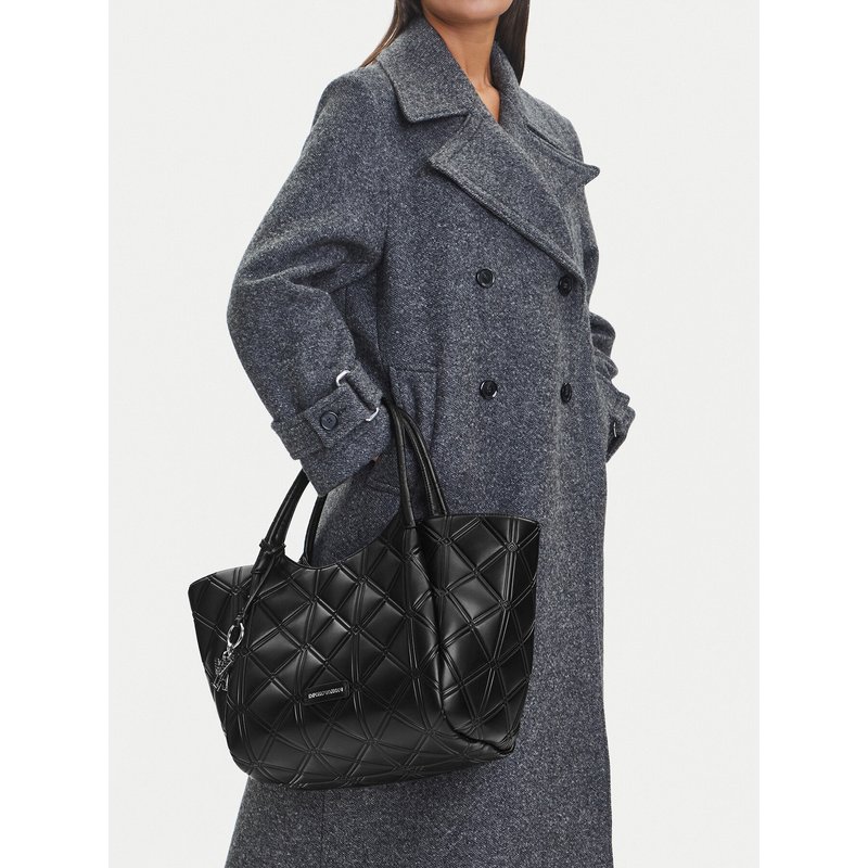 Handtasche Emporio Armani EW001009 AF17630 UC001 Schwarz