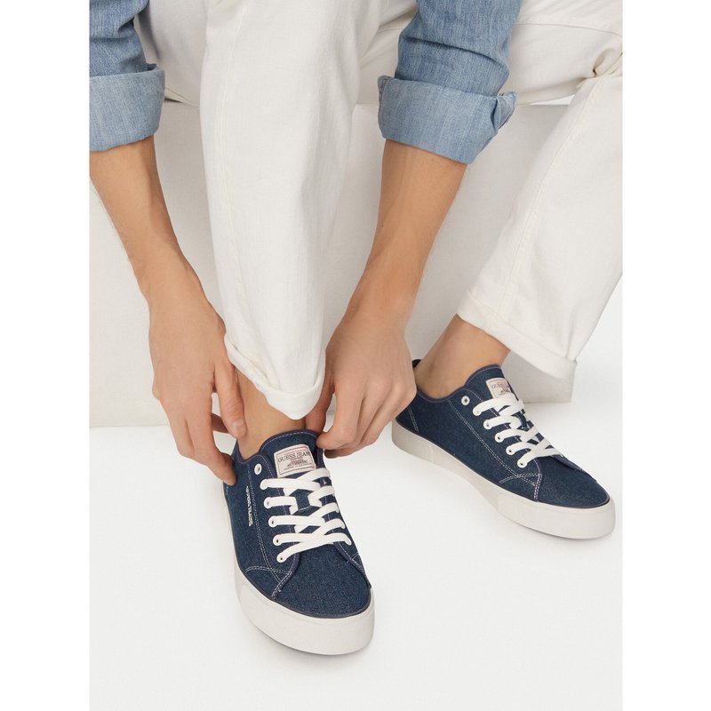 Sneakers aus Stoff Guess Jeans CWBEO-ANTONIO-01 WE Dunkelblau