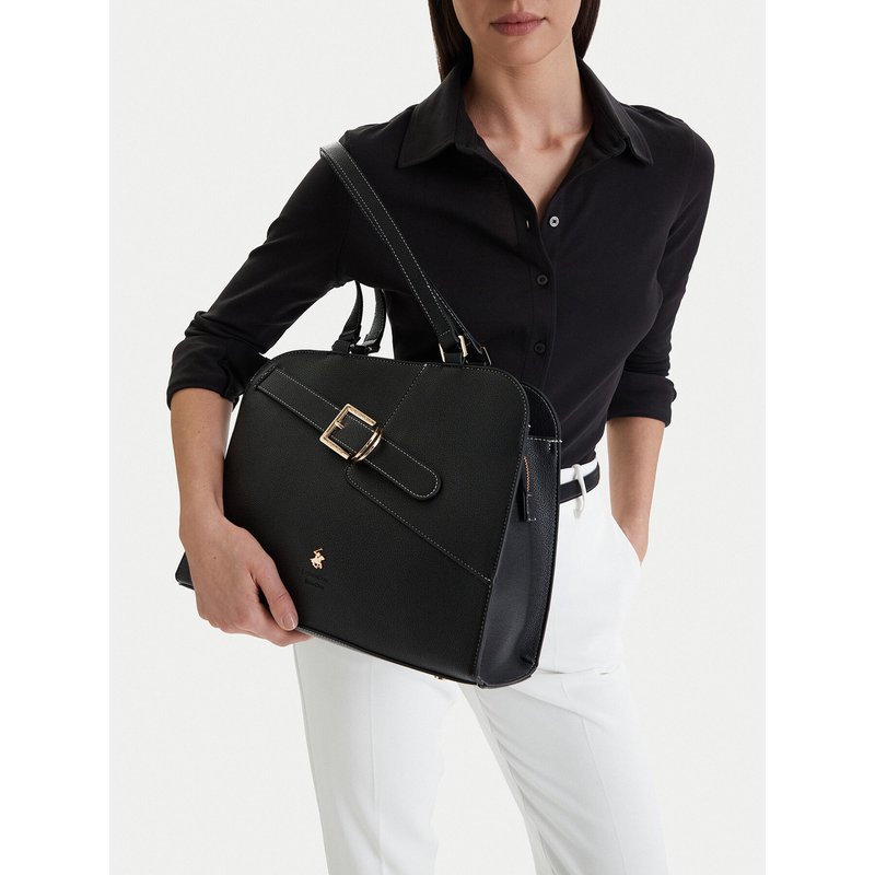 Handtasche Beverly Hills Polo Club CEO-BHPC-C-006-09 Schwarz