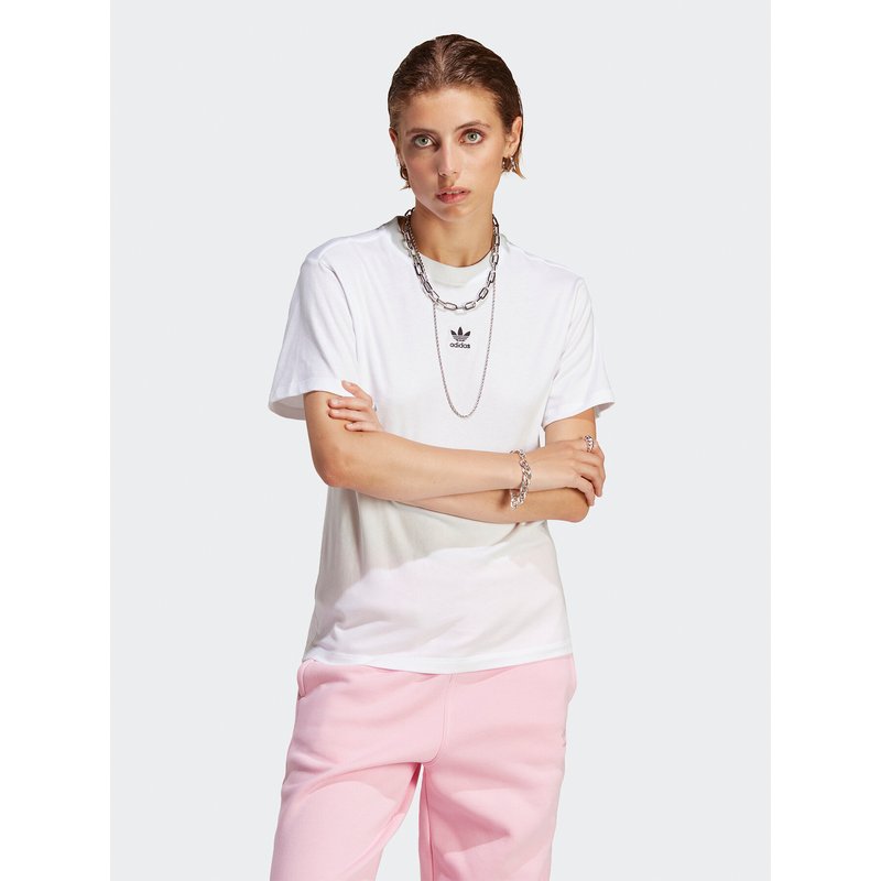 adidas T-Shirt Adicolor Essentials Regular T-Shirt IC1831 Weiß Regular Fit