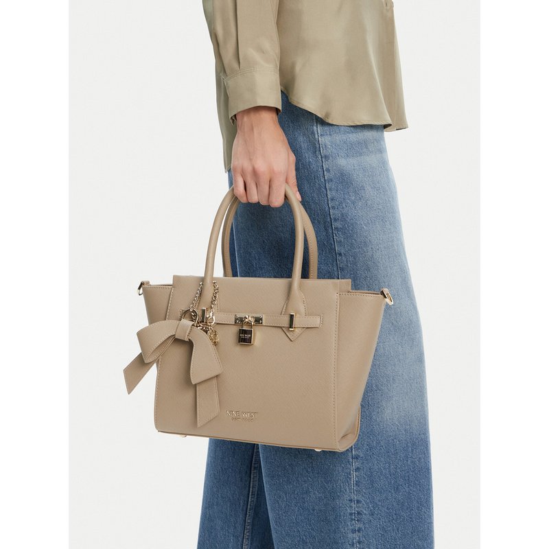 Handtasche Nine West CEO-Chelsea-Charm-II-LX10185 Beige