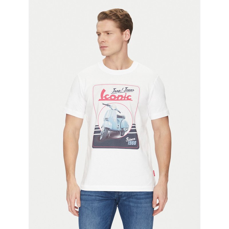 JOOP! Jeans T-Shirt 30045503 Weiß Modern Fit