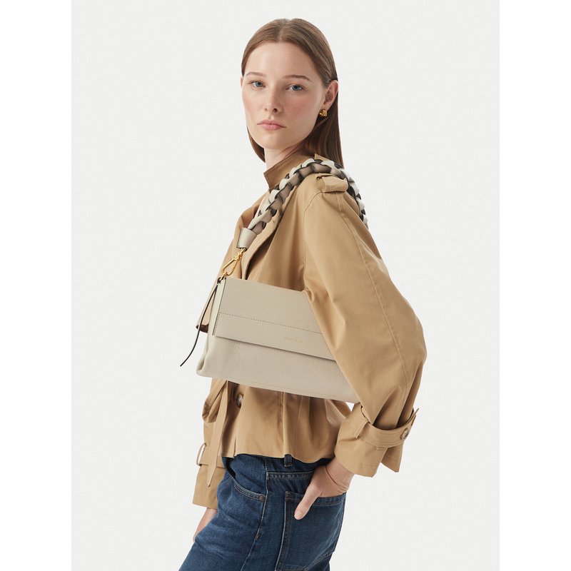 Handtasche Coccinelle M50 Boheme Grana Double E1 M50 12 01 01 Beige