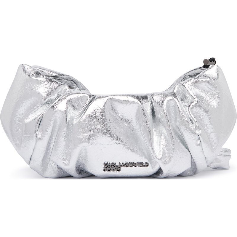 Handtasche Karl Lagerfeld Jeans B4W30268 Silberfarben