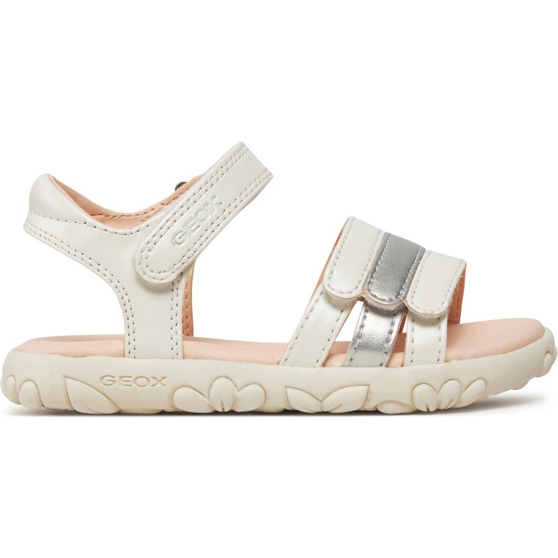 Sandalen Geox J Sandal Haiti Girl J458ZD 000NF C0459 M Weiß
