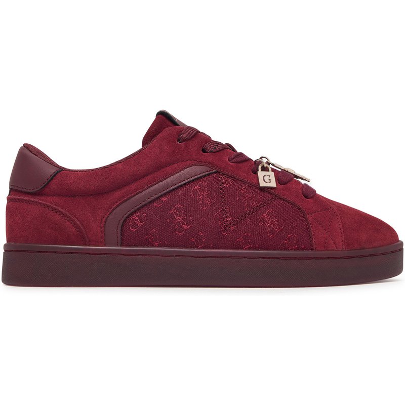 Sneakers Guess FLFJAR FAL12 Dunkelrot